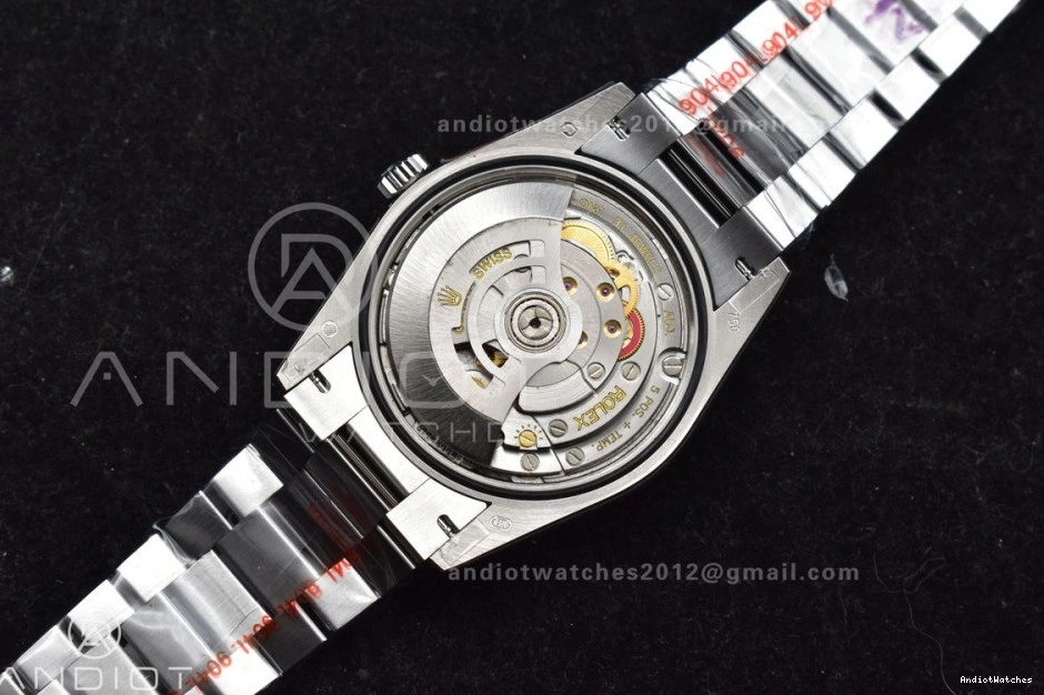 V5 vr3255 QF with Light (Gain Steel Weight) Diamond Bracelet 904L on Blue SS President Best 36 Edition Stick DayDate 682 NewStyle Dial 0426